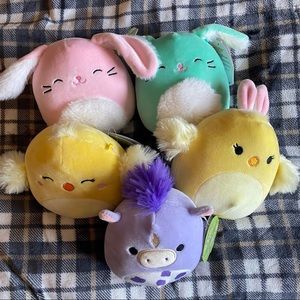 Squishmallows Easter Bundle NWT
